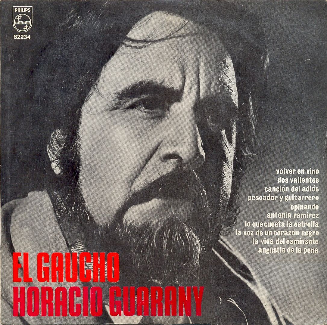 tapa - Horacio Guarany - El Gaucho (1969)