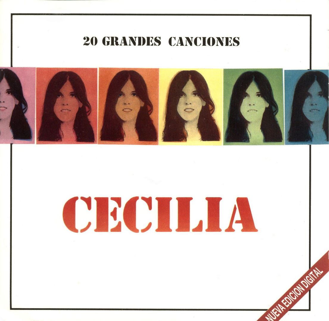 Cecilia 20 Grandes Canciones Frontal - Cecilia - 20 grandes canciones (1990)