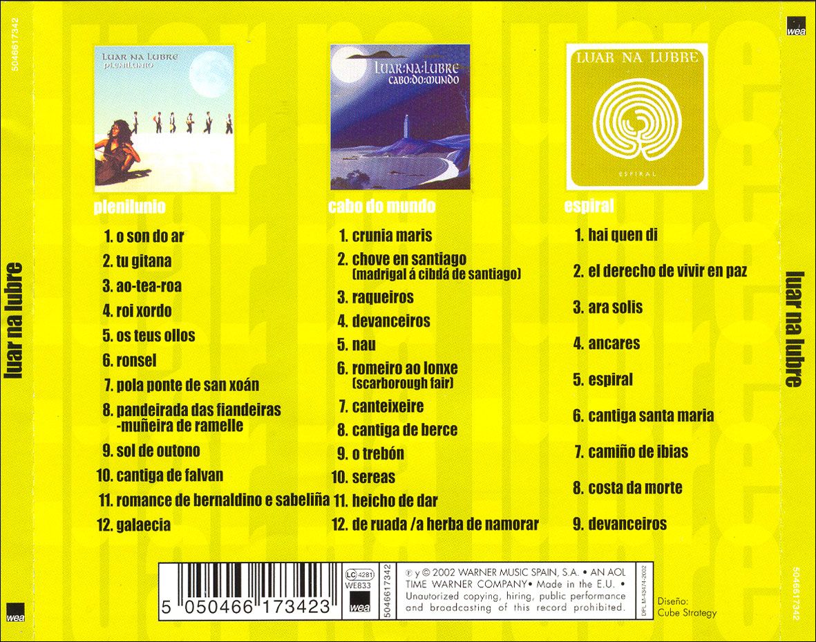 Descargar Luar Na Lubre - Discografía básica seleccinada (3 CDs ...