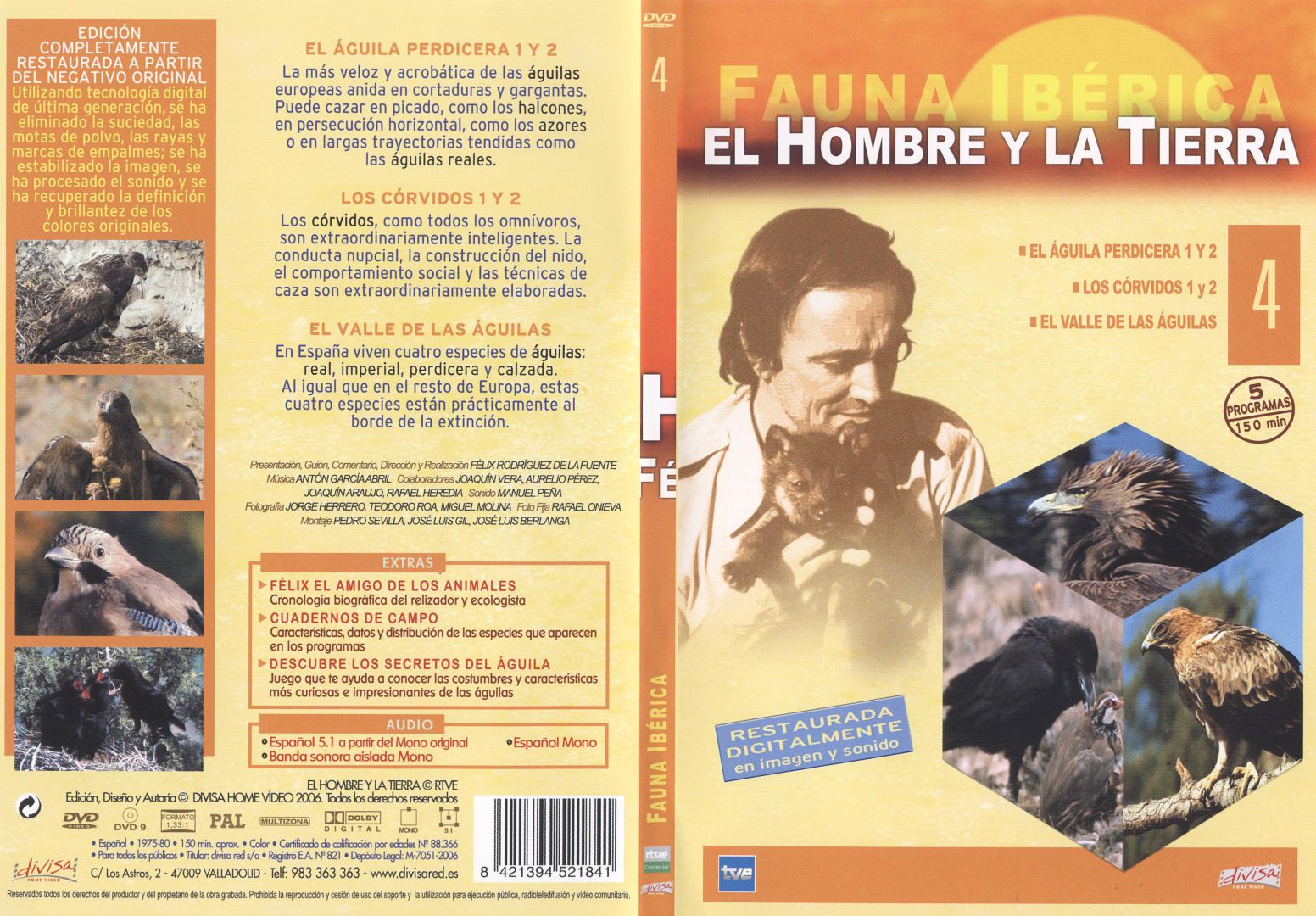 ElHombreylaTierra2006 DVD4CaratulaAlt20aResolucioned2kmagazinecom - El Hombre y la Tierra (Fauna Iberica) DVD 4