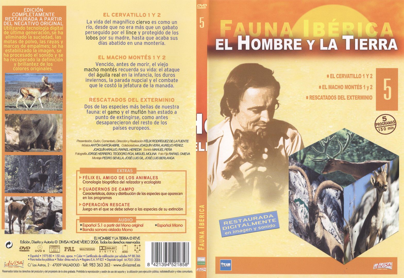 ElHombreylaTierra2006 DVD5CaratulaAlt20aResolucioned2kmagazinecom - El Hombre y la Tierra (Fauna Iberica) DVD 5