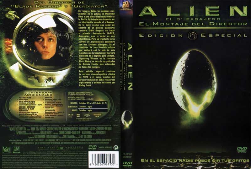 Enali carat - Alien El octavo pasajero (1979) Ciencia Ficción