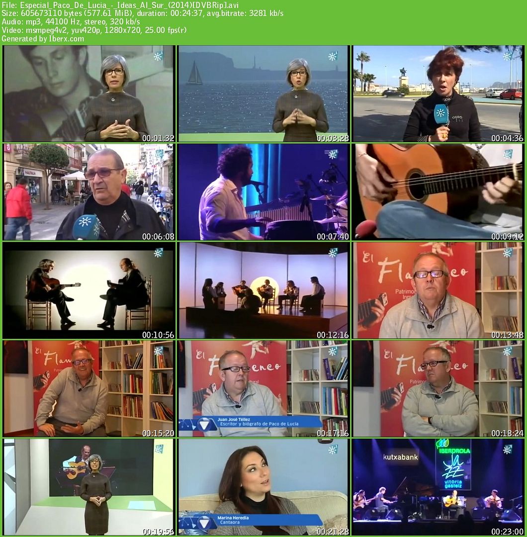 Especial Paco De Lucia   Ideas Al Sur 20145BDVBRip5D s - Especial Paco De Lucia. Ideas Al Sur Tvrip (2014)