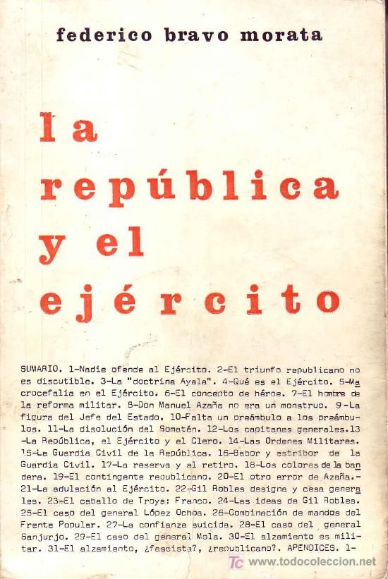 0 16 - La Republica y El Ejercito - Federico Bravo Morata