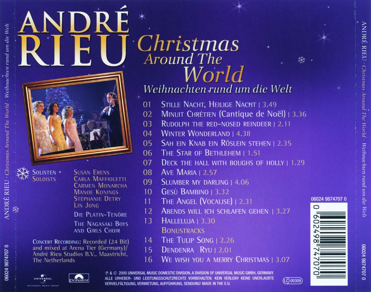 0 19 - Andre Rieu - Christmas Around The World