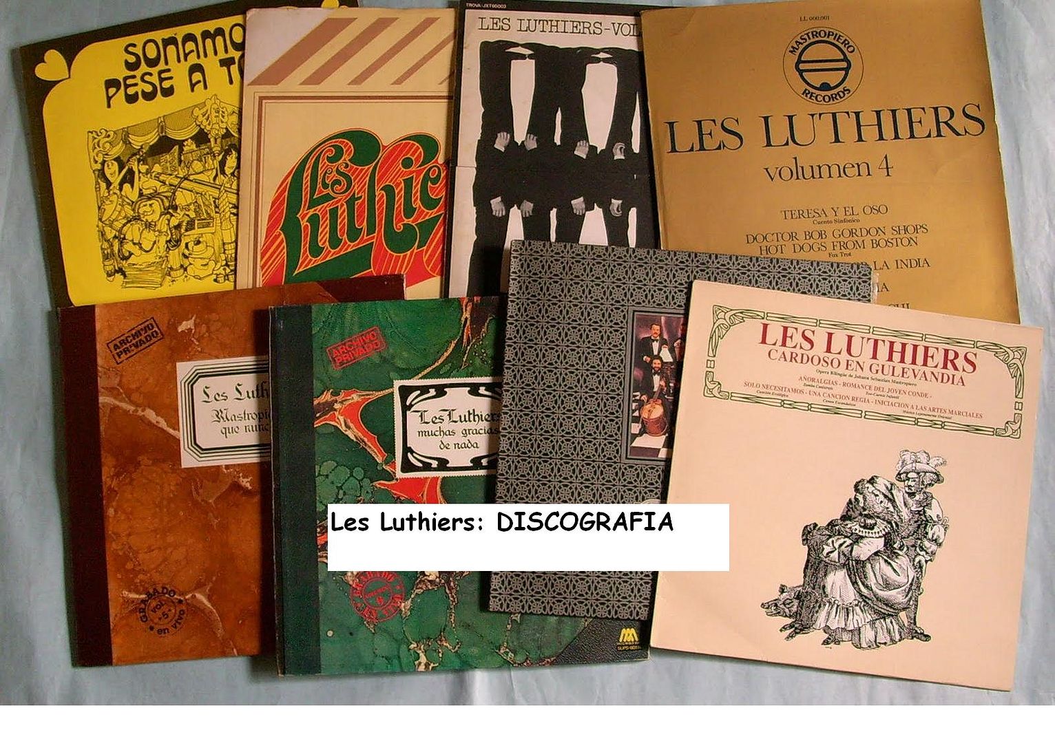 1 36 - Les Luthiers: Discografia