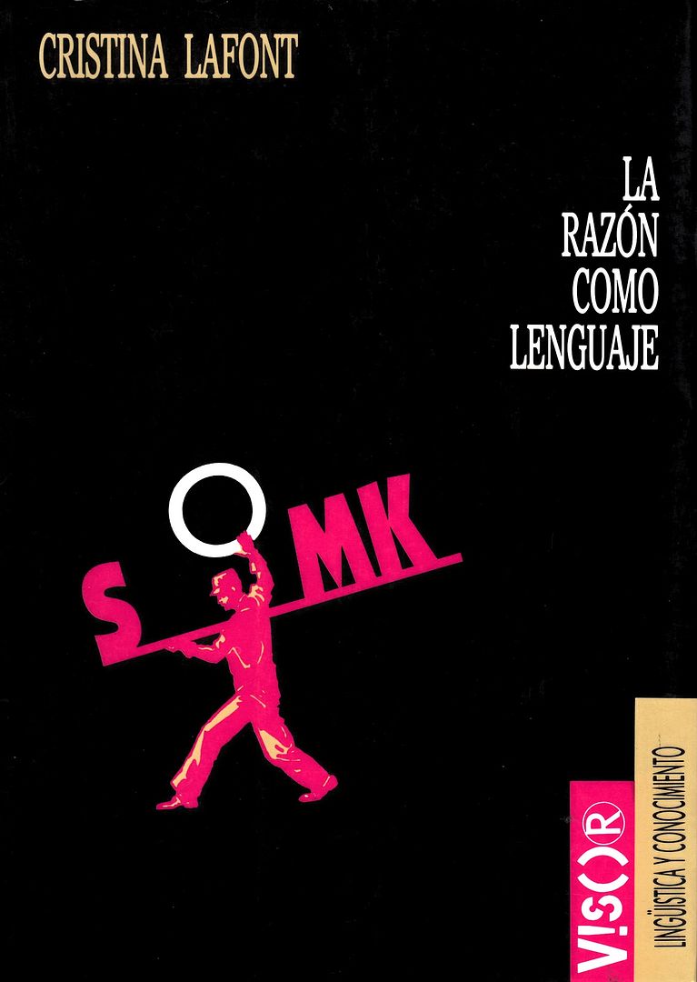 1438Cover - La razón como lenguaje - Cristina Lafont