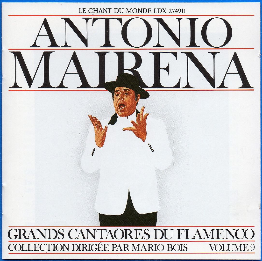 1963 1965 Grandscantaoresduflamencovol09Caraacutetuladelantera - Antonio Mairena: Discografía