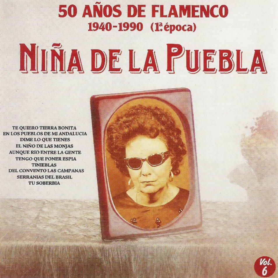 1991 CincuentaantildeosdeflamencoCaraacutetuladelantera - Niña de La Puebla: Discografia (5 cds)