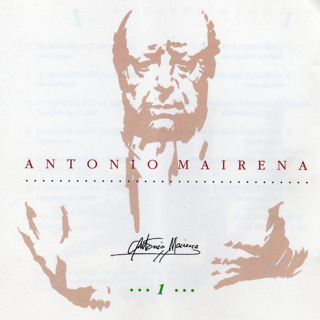1992 Obracompletavol01Caraacutetuladelantera - Antonio Mairena: Discografía