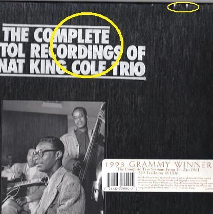 2 2 - 1991.Nat King Cole Trio - The Complete Capitol Recordings of the Nat King Cole Trio (18 CD)