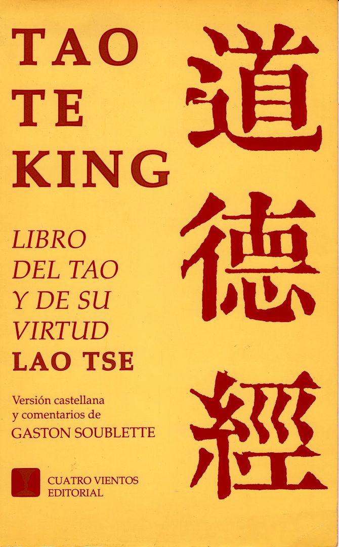 211Covercopy - El libro del Tao y la virtud de Lao Tse - Gastón Soublette