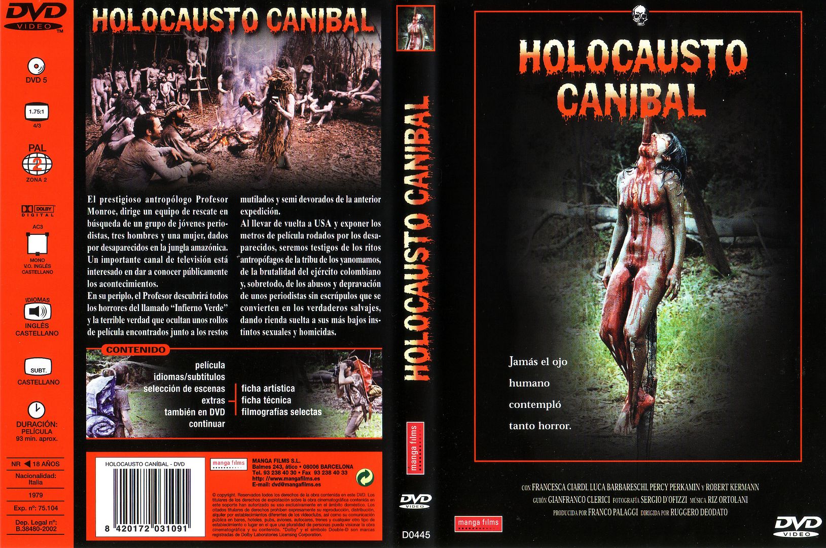 95 holocausto canibal2 - Holocausto canibal 2 Dvdrip Español