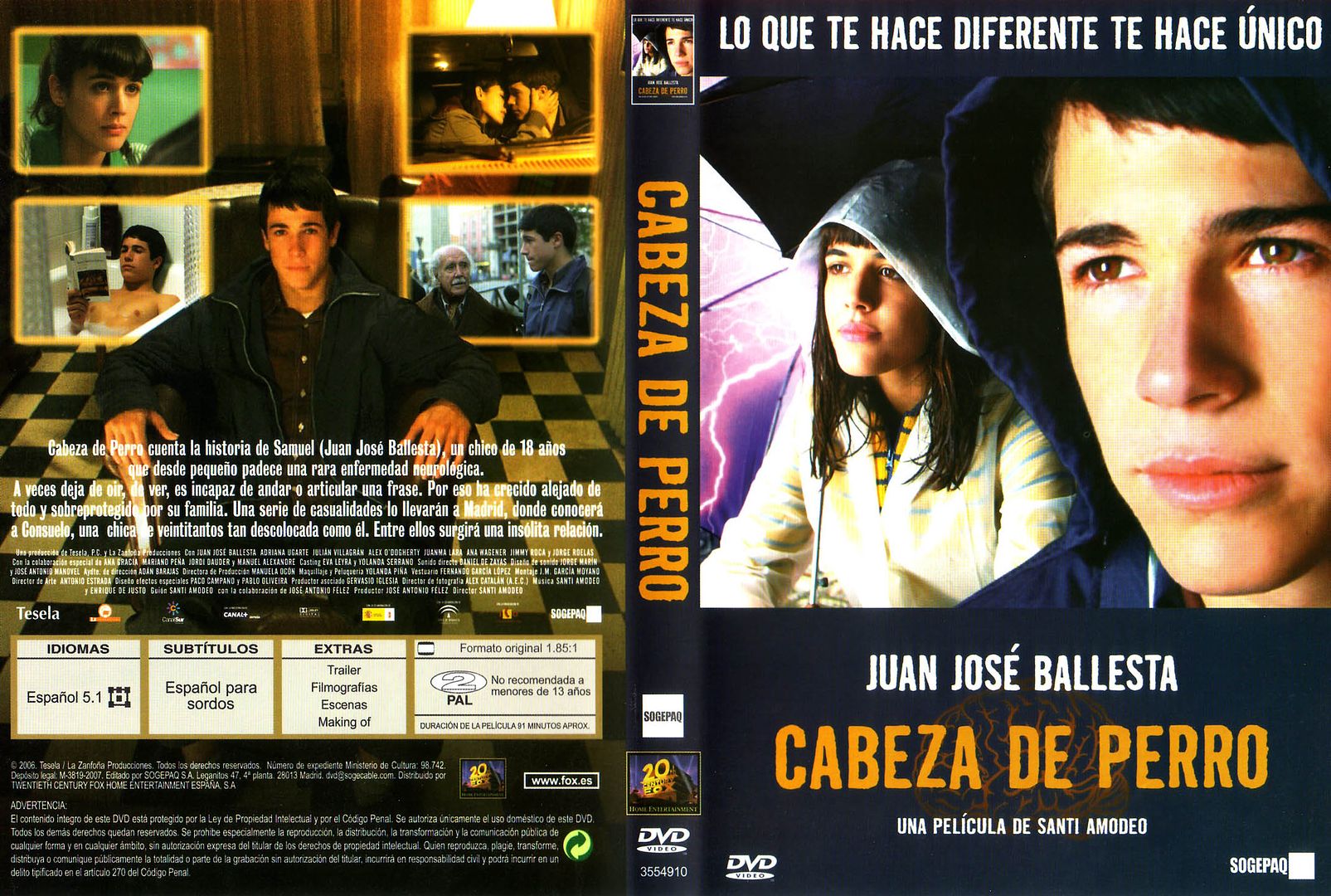 Cabeza De Perro Caratula - Cabeza de perro Dvdrip Español (2006) Drama