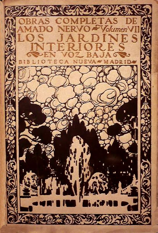 CoverAmadoNervo PoesiaLosjardinesinteriores - Los Jardines Interiores - Amado Nervo