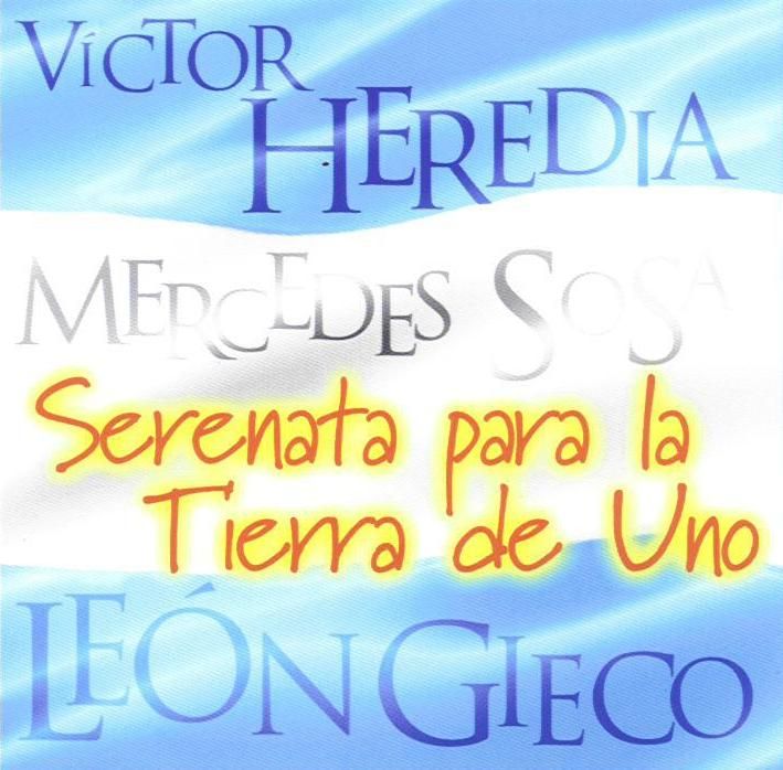 Front 8 - Mercedes Sosa & Leon Gieco & Victor Heredia - Serenata Para La Tierra De Uno 2002 MP3