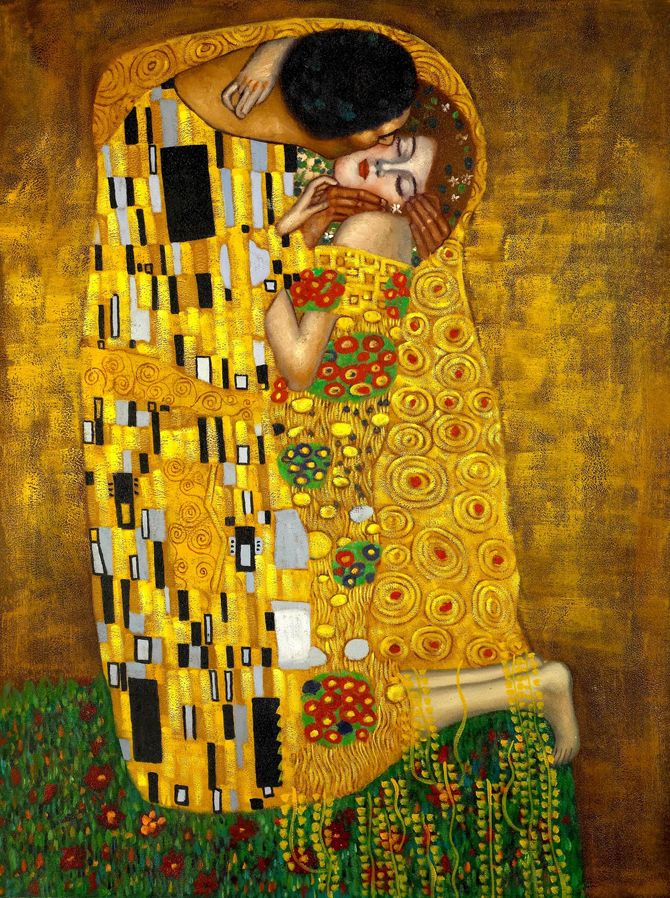 GustavKlimtElbeso - Gustav Klimt (Obras de arte)