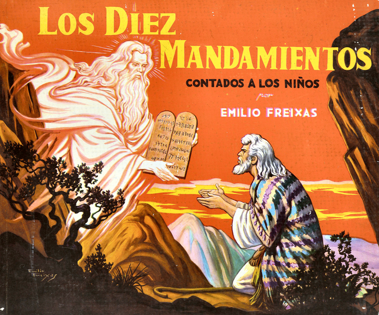 Imagen23 - Libro Ilustrado: Los Diez Mandamientos contados a los niños por Emilio Freixas