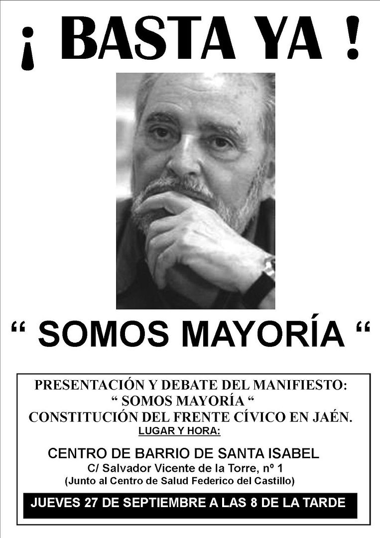 Jaen - Somos mayoria Frente Civico