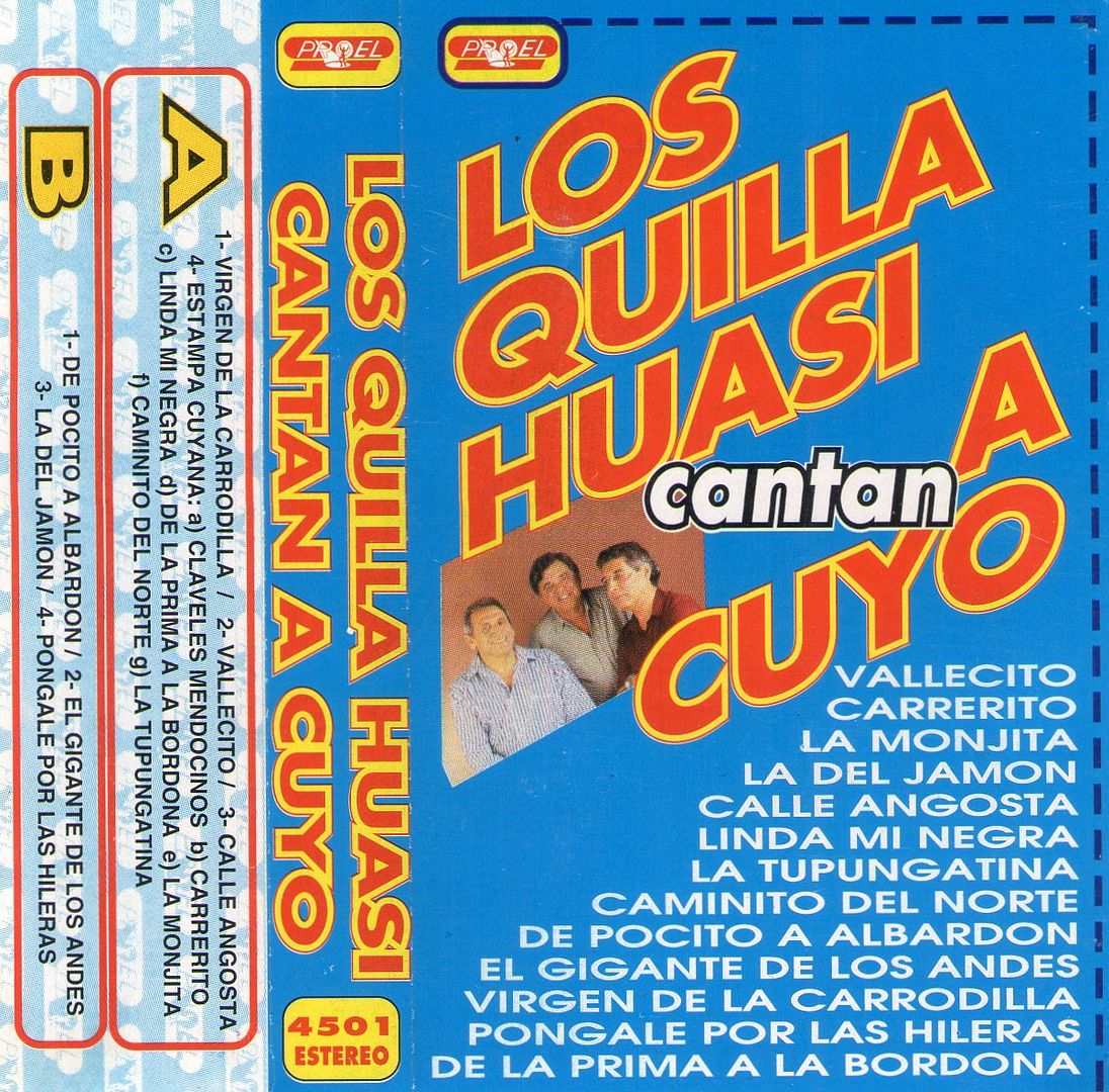 LosQuillaHuasi CantanACuyo Tapa - Los Cantores de Quilla Huasi - Cantan a Cuyo