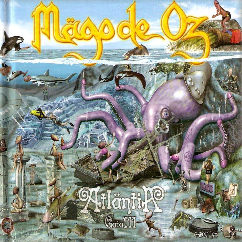 Mago De Oz Gaia Iii Atlantia Frontal - Mägo de Oz - Gaia III Atlantia