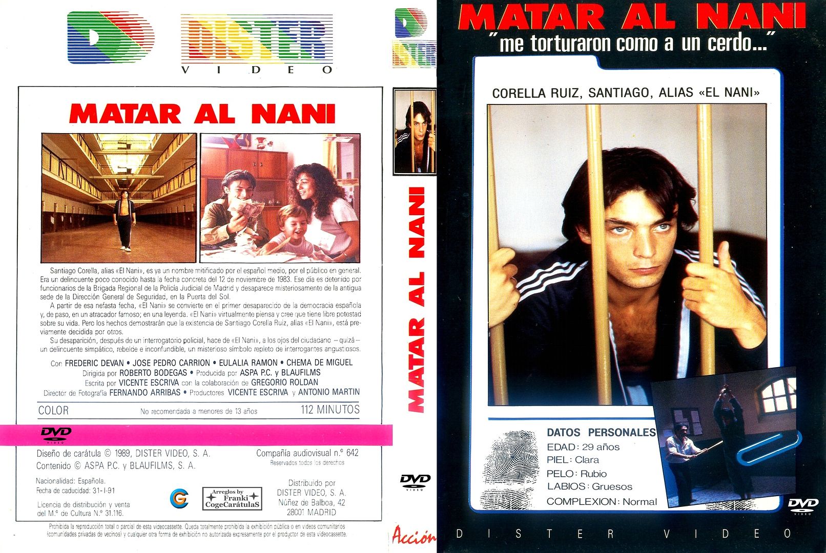 Matar20Al20Nani20 20dvd por20Franki - Matar al Nani [1988] Drama
