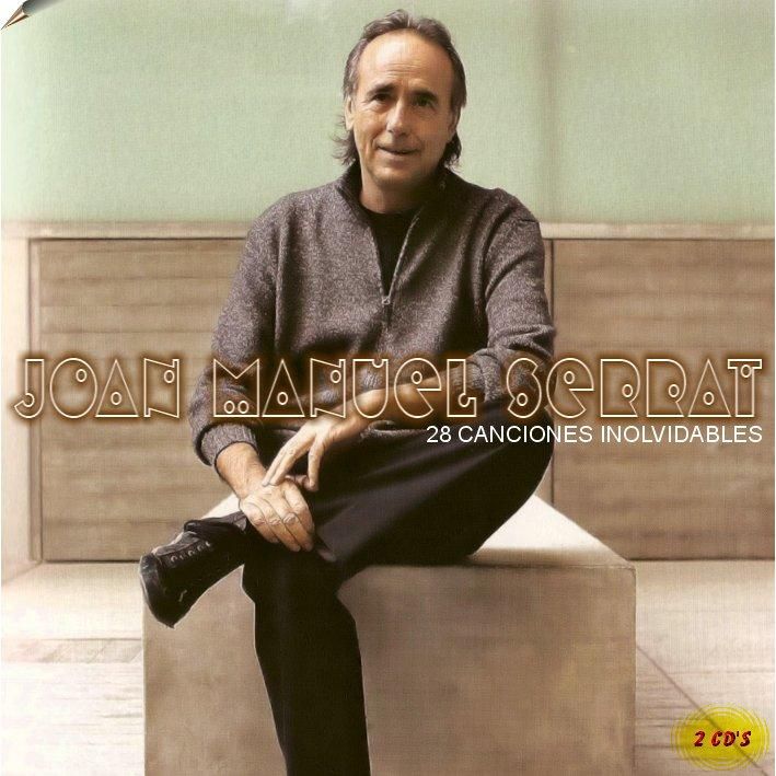 PORTADA - J.M. Serrat - 28 Canciones Inolvidables (2 CDs) 1998 MP3