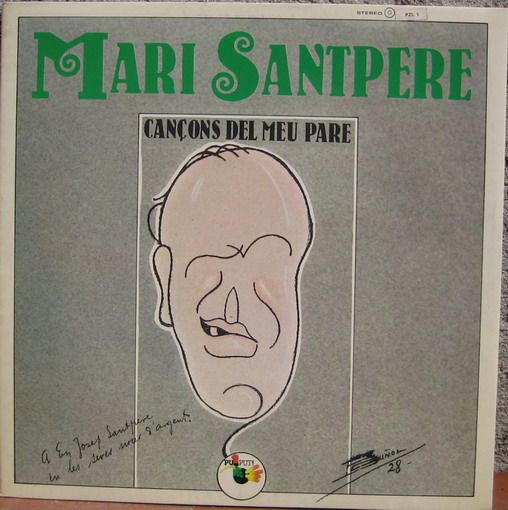 Portada redi - Mari Santpere - Cançons del meu pare