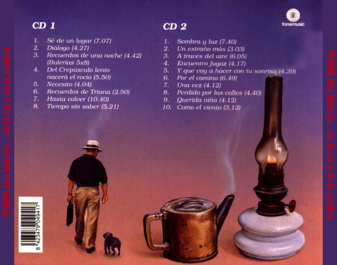 Triana Una Historia De La Luz Y De La Sombra Trasera - Triana - Una Historia De La Luz Y De La Sombra (2 cds)