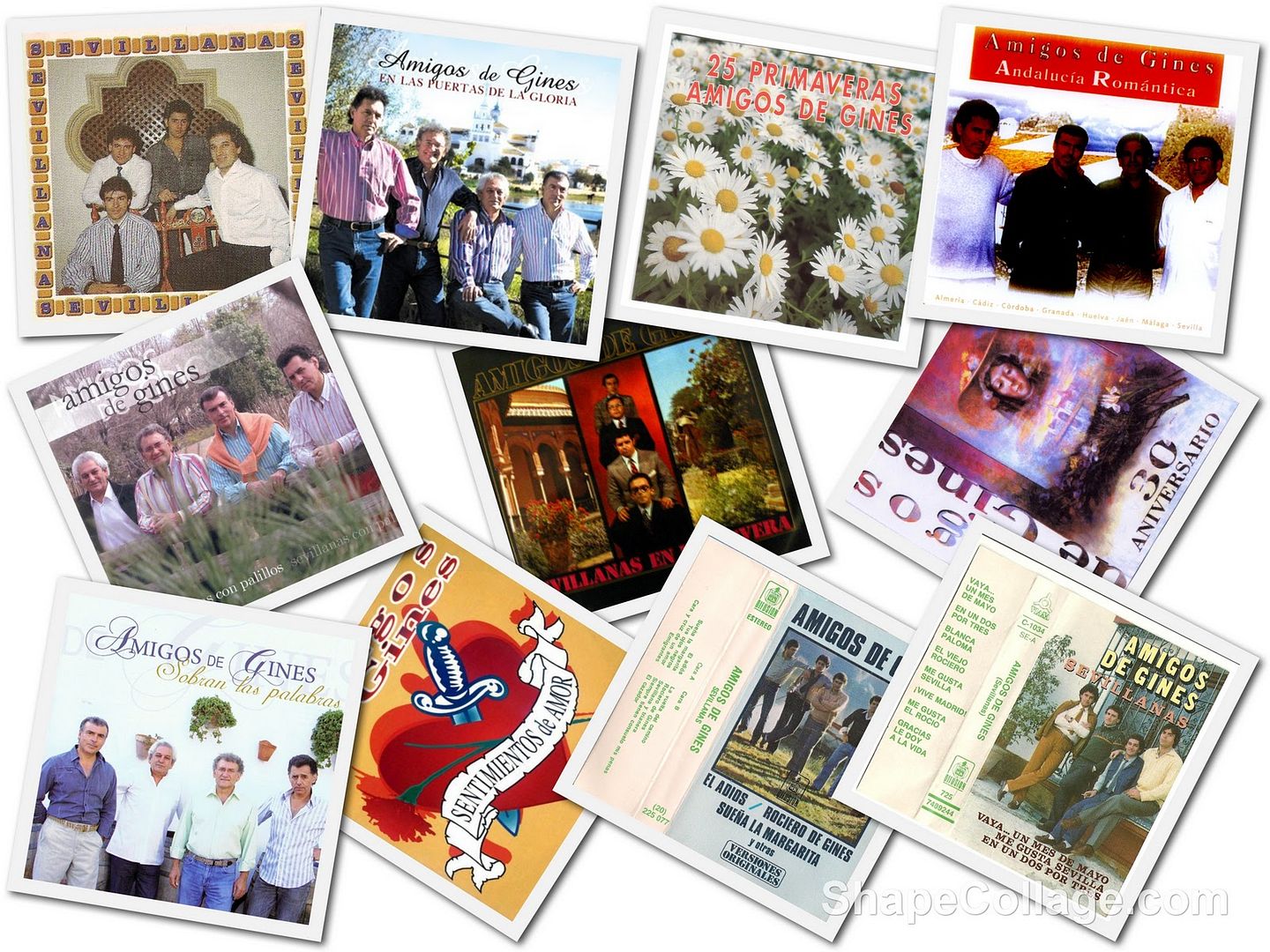 amigosdegines discografia - Amigos de Gines: Discografia (7 cds)