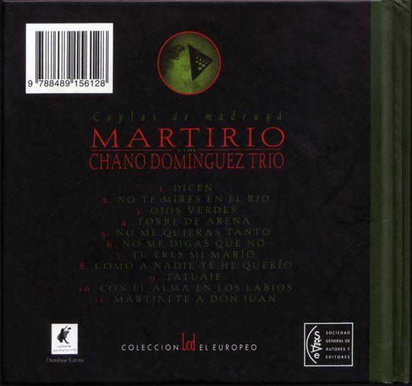 b - Martirio Y Chano Dominguez - Coplas De Madrugá MP3
