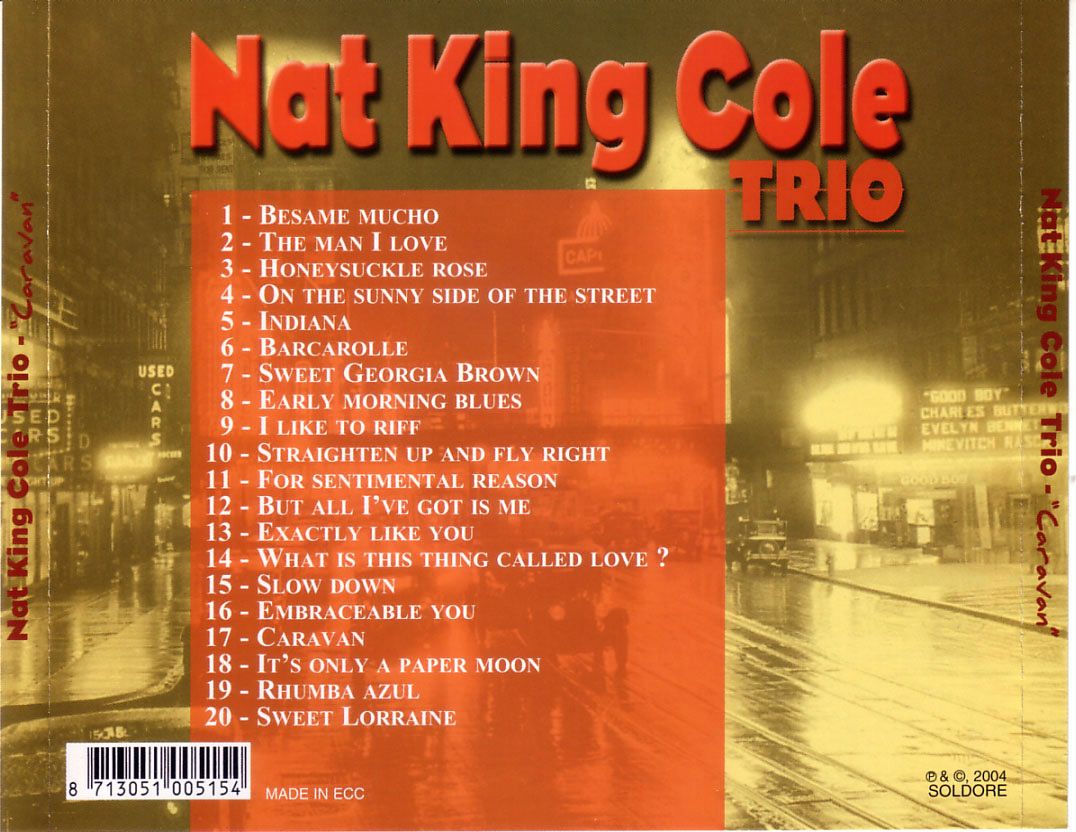 back 9 - Nat King Cole Trio - Caravan (1940-1945) MP3