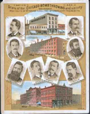 caratula - Los Martires de Chicago Ricardo Mella