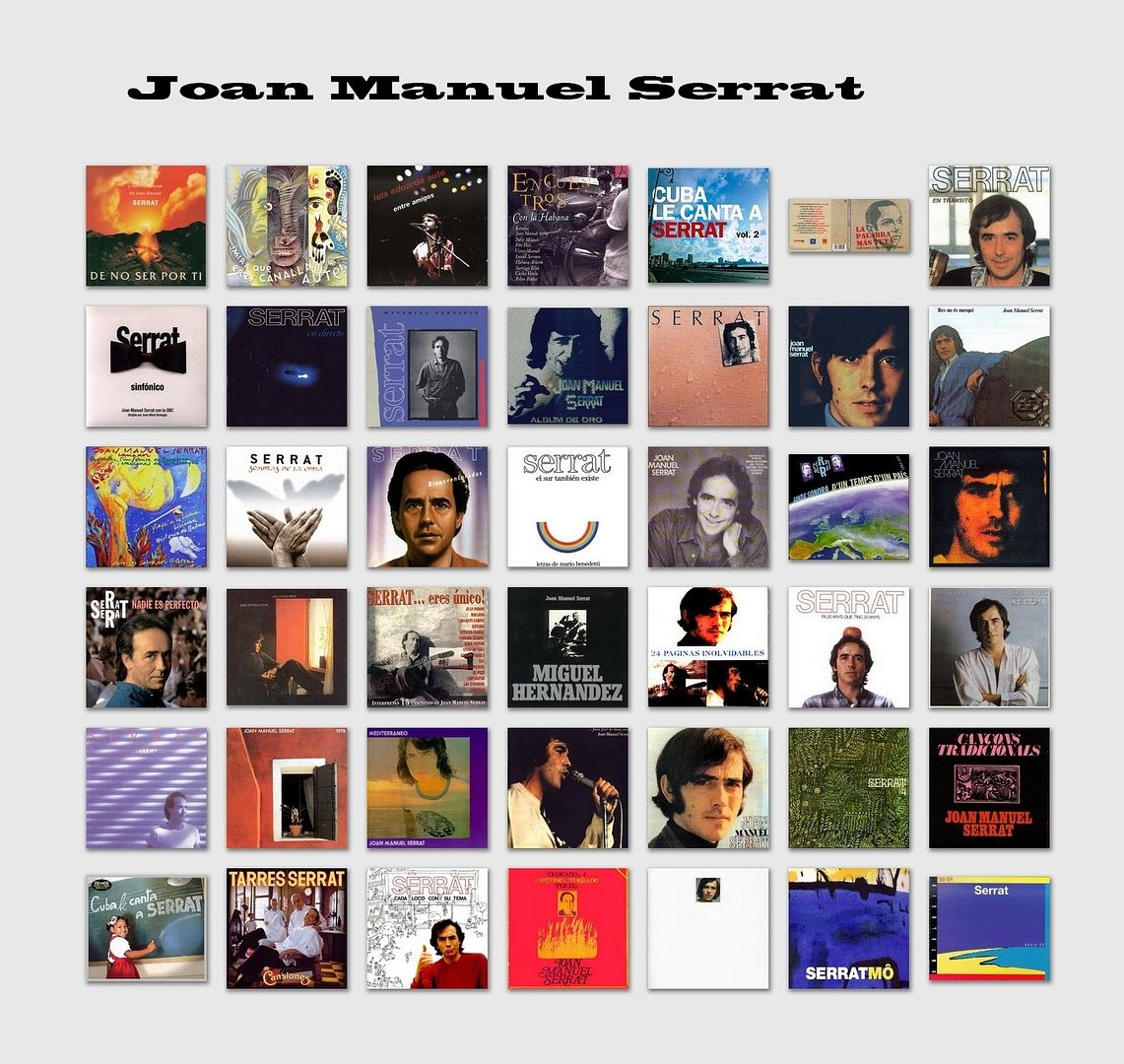 collage1 - Joan Manuel Serrat: Discografia