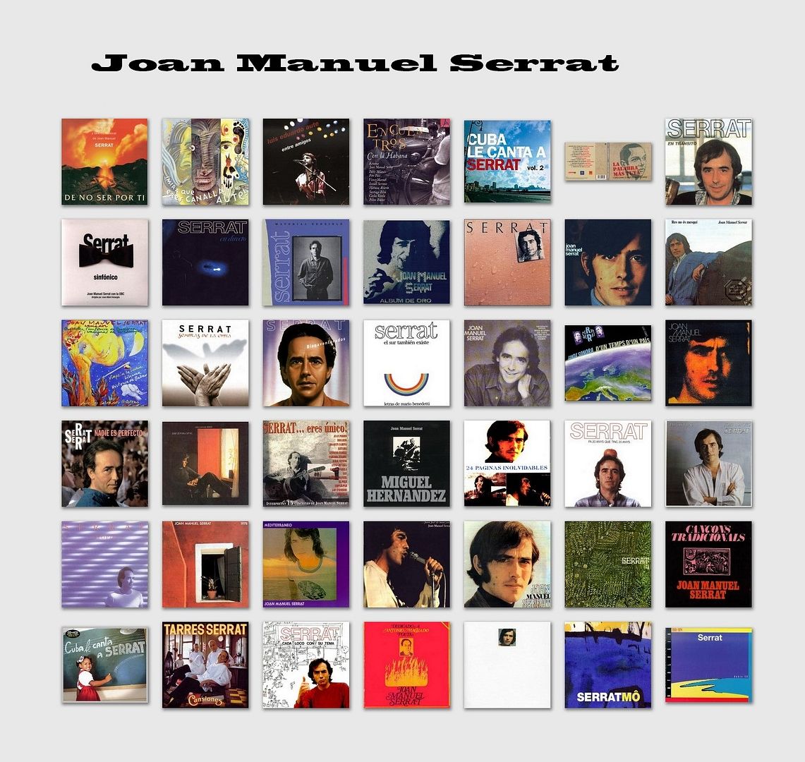 collage1 - Joan Manuel Serrat Discografia Completa