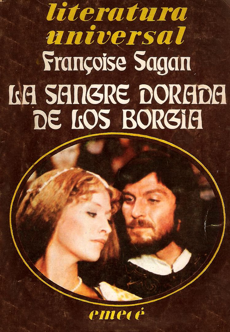 cover 4 - La sangre dorada de los Borgia - Francoise Sagan