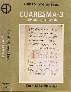 cuares3 - Canto Gregoriano para el Tiempo de Cuaresma (3 cds)