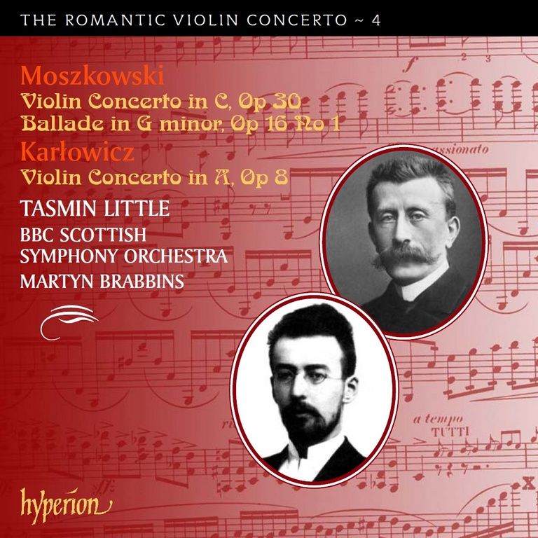 front 9 - The romantic violin concerto. Moszkowski & Karlowicz