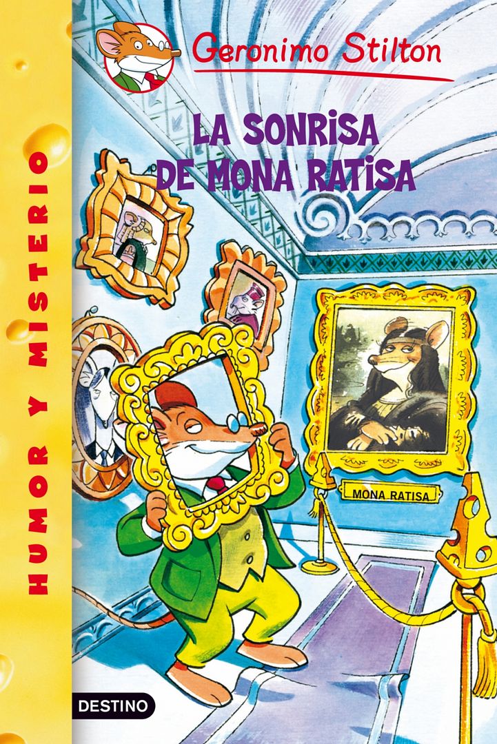 la sonrisa de mona ratisa ebook 9788408104995 - Audiocuento La sonrisa de mona Ratisa - Geronimo Stilton