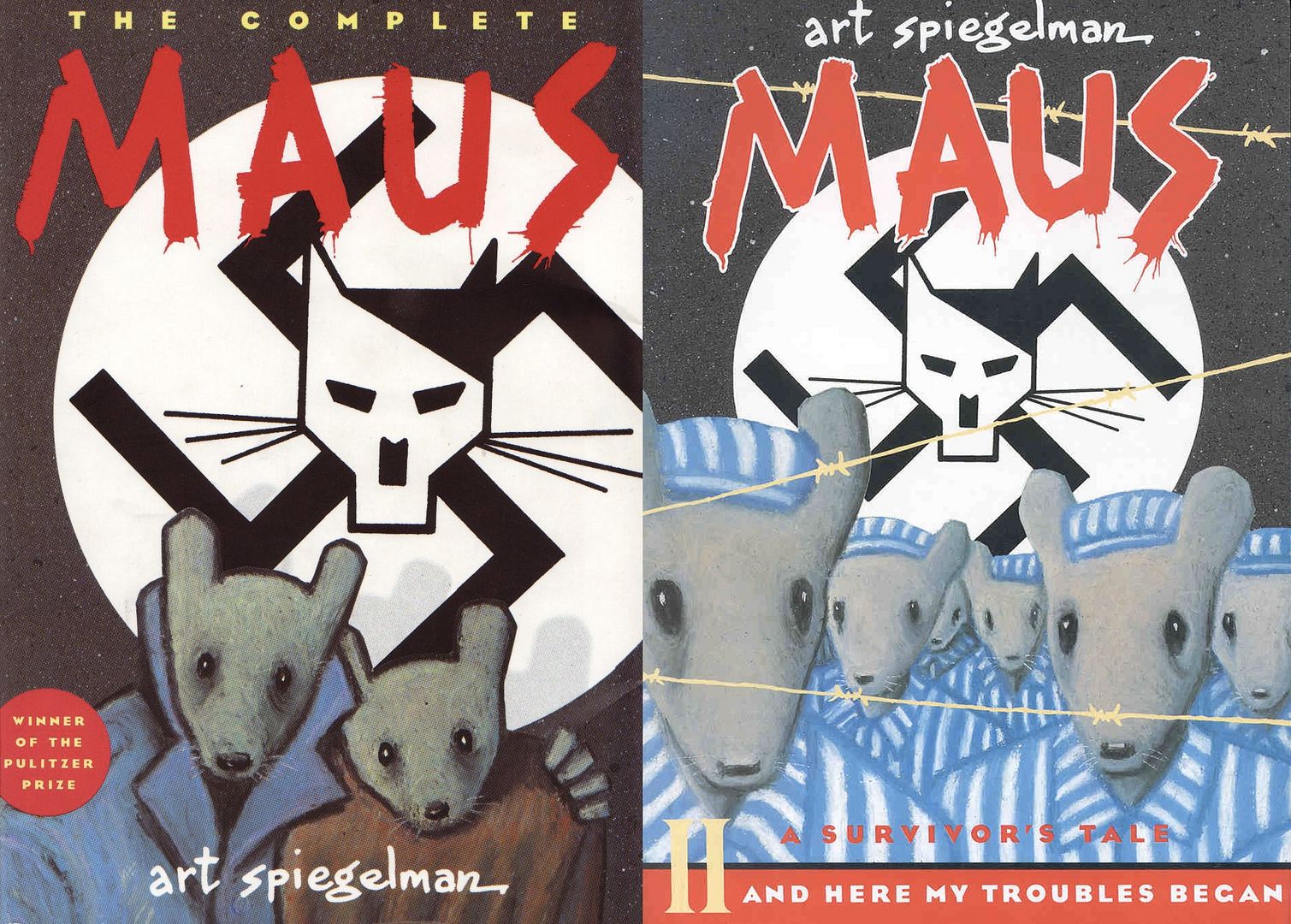 maus large - Maus I & Maus II