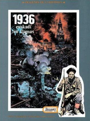 numeros F913 806 751 658 - Historia de la Guerra Civil española 3 1936 Euskadi en llamas - A. Hdez Palacios