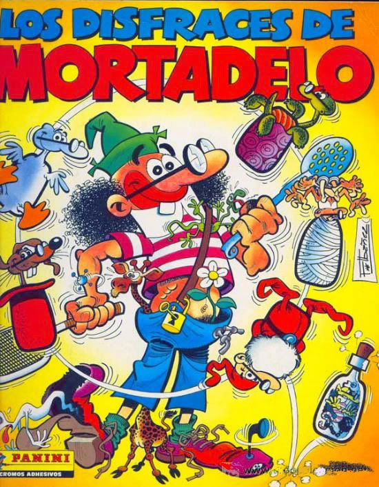 panini los disfraces de mortadelo - Album Cromos Los disfraces de Mortadelo (Panini)
