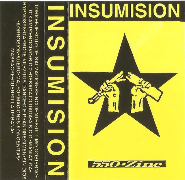portada01 - Insumisión - Rock antimilitarista (1993)