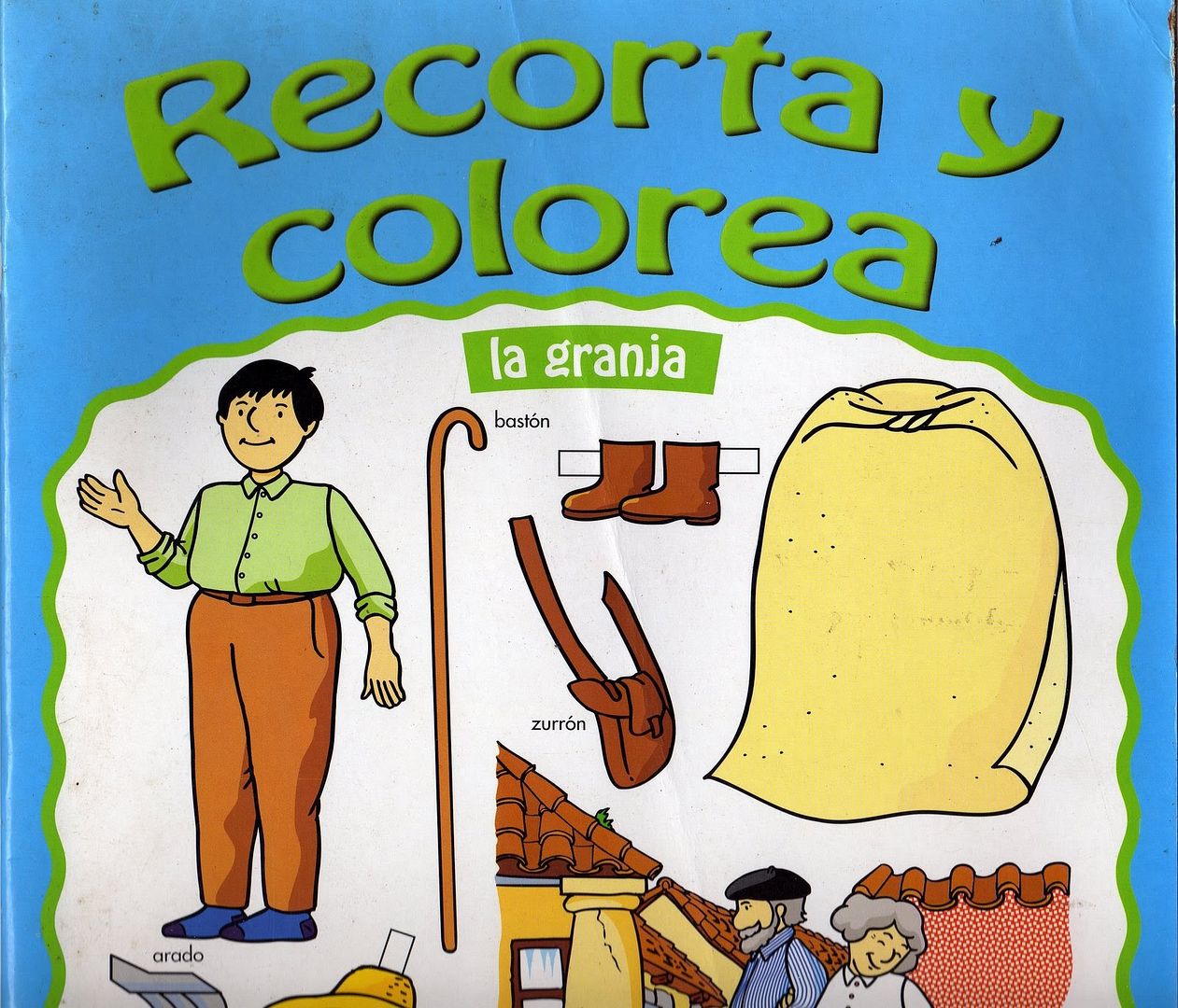 GRANJA - Recorta y colorea La Granja (SUSAETA)