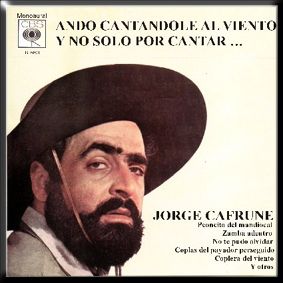 JorgeCafrune Andocantndolealvientoynosoloporcantar Frentevinilo - Jorge Cafrune - Ando cantándole al viento y no solo por cantar