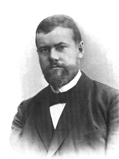 Max Weber 1894 1 - Max Weber: Bibliografia