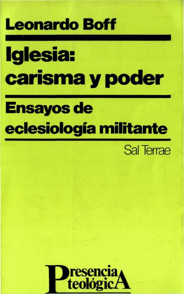 NuevoImagendemapadebits 16 - Iglesia. Carisma y poder. Ensayos de eclesiología militante - Leonardo Boff