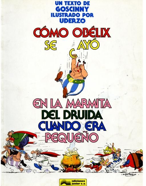 OBELIX - Asterix. Como Obelix se cayo en la marmita... (1989)