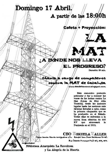 20110417 2 - La MAT (Muy Alta Tensión) ¿A dónde nos lleva el progreso?