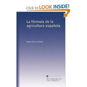 41yIAfuRMGL BO2204203200 PIsitb sticker arrow clickTopRight35 76 AA300 SH20 OU01  - La formula de la Agricultura Española - Joaquin Costa